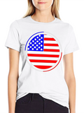 American Flag Graphic Tee