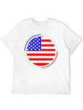 American Flag Graphic Tee
