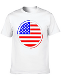 American Flag Graphic Tee