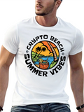 Crypto Beach Summer Vibes T-Shirt