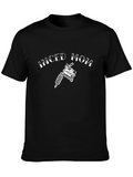 Inked Mom Tattoo Machine Graphic Tee - Black Cotton