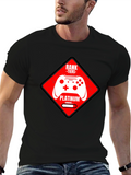 Rank Tiers Platinum Gamer T-Shirt - Black