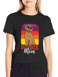 Doodle Mom T-Shirt - Dog Lover Tee