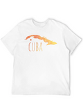 Cuba Map T-Shirt - Unique Travel Souvenir