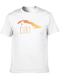 Cuba Map T-Shirt - Unique Travel Souvenir