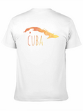 Cuba Map T-Shirt - Unique Travel Souvenir
