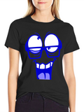 Funny Face Graphic T-Shirt