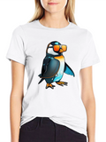 Cool Penguin T-Shirt - Graphic Tee