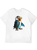 Cool Penguin T-Shirt - Graphic Tee