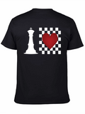 Chess Heart T-Shirt - I Love Chess