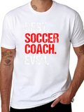 Best Soccer Coach Ever Graphic T-Shirt