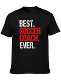 Best Soccer Coach Ever Graphic T-Shirt