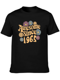Awesome Since 1965 Graphic T-Shirt