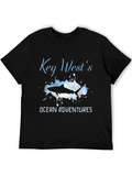 Key West Ocean Adventures Black T-Shirt