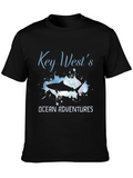 Key West Ocean Adventures Black T-Shirt