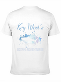 Key West Ocean Adventures Black T-Shirt