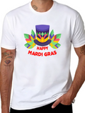 Happy Mardi Gras T-Shirt Party Tee