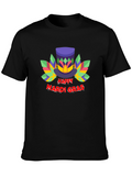 Happy Mardi Gras T-Shirt Party Tee