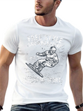Freestyle Snowboarding Extreme Sport T-Shirt