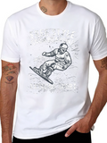 Freestyle Snowboarding Extreme Sport T-Shirt