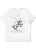 Freestyle Snowboarding Extreme Sport T-Shirt