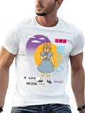 Aesthetic Anime Girl T-Shirt