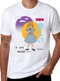 Aesthetic Anime Girl T-Shirt