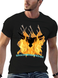 Fiery Shadowhawk Graphic Tee