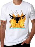 Fiery Shadowhawk Graphic Tee