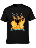 Fiery Shadowhawk Graphic Tee