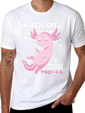 Axolotl T-Shirt Cute Japanese Kawaii Style