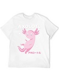 Axolotl T-Shirt Cute Japanese Kawaii Style