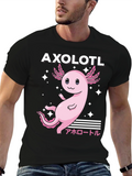 Axolotl T-Shirt Cute Japanese Kawaii Style