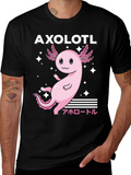 Axolotl T-Shirt Cute Japanese Kawaii Style