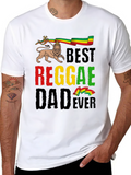 Best Reggae Dad Ever Graphic Tee