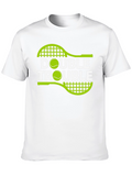 Double Trouble Tennis Graphic T-Shirt