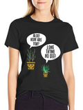 Aloe and Thyme Pun T-Shirt