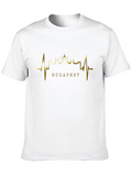 Budapest Heartbeat Graphic Tee - Black