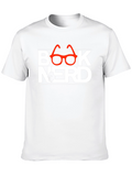 Book Nerd T-Shirt with Glasses Design