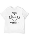 Feeling Gourd! Black Graphic T-Shirt