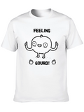 Feeling Gourd! Black Graphic T-Shirt