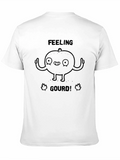 Feeling Gourd! Black Graphic T-Shirt