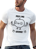 Feeling Gourd! Black Graphic T-Shirt