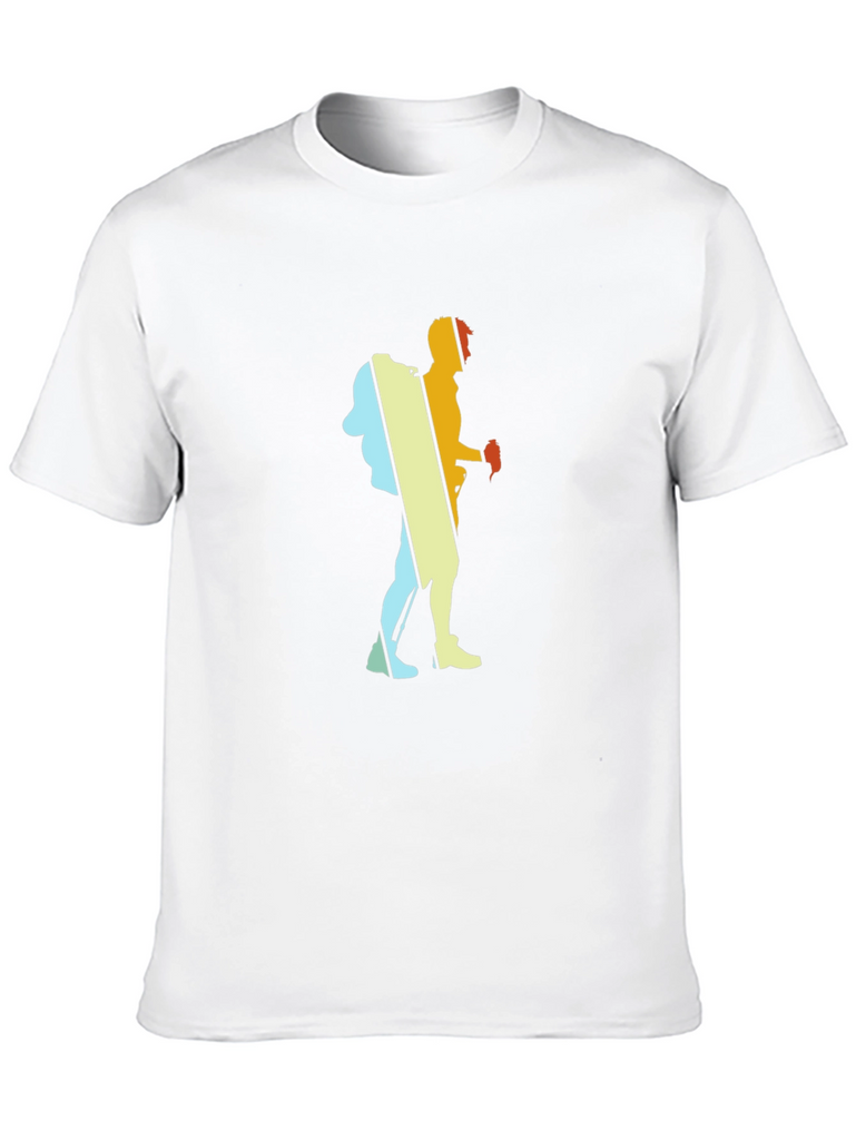 Hiker Silhouette Graphic Tee