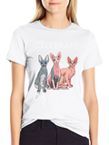 Celebrate Diversity Sphynx Cat T-Shirt