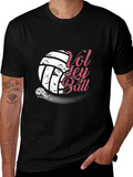 Volleyball Graphic Tee - Sporty & Stylish