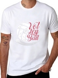 Volleyball Graphic Tee - Sporty & Stylish