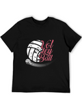 Volleyball Graphic Tee - Sporty & Stylish