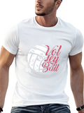 Volleyball Graphic Tee - Sporty & Stylish