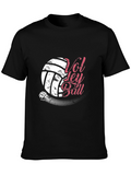 Volleyball Graphic Tee - Sporty & Stylish
